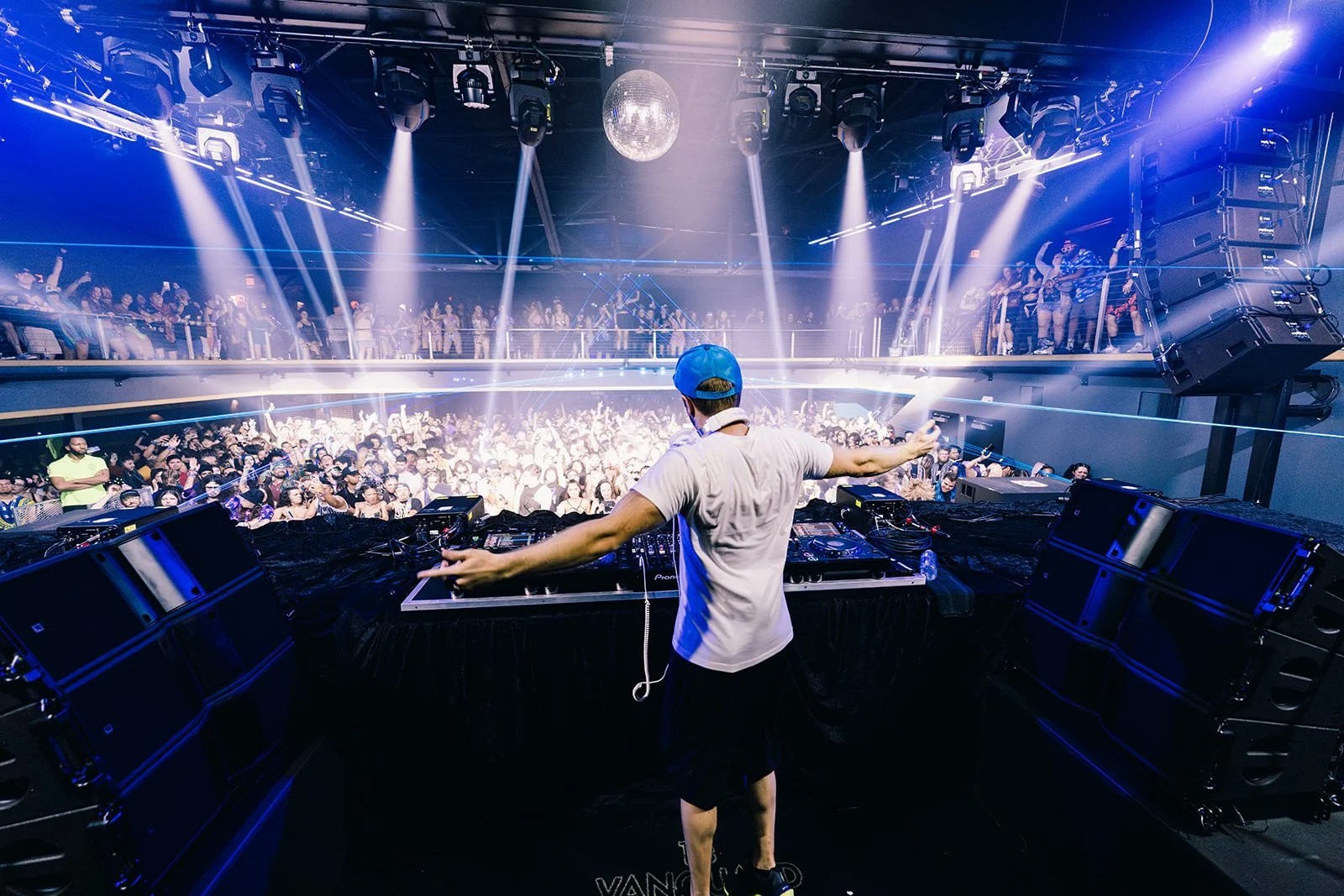 Excision DJ set with crowd energy