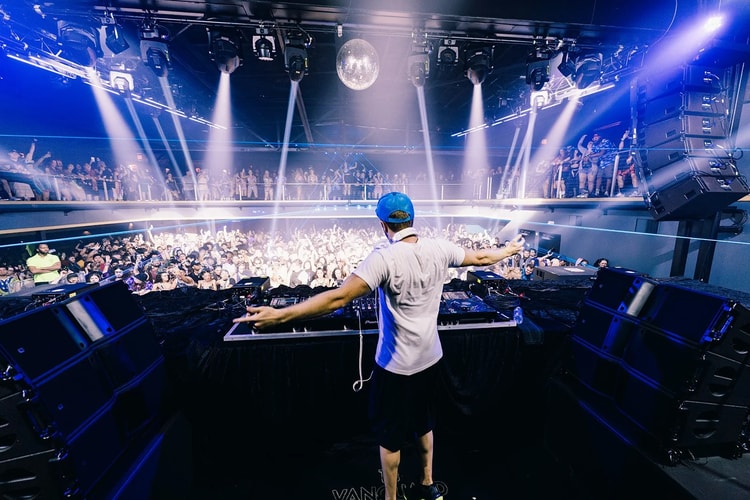 Excision DJ set with crowd energy