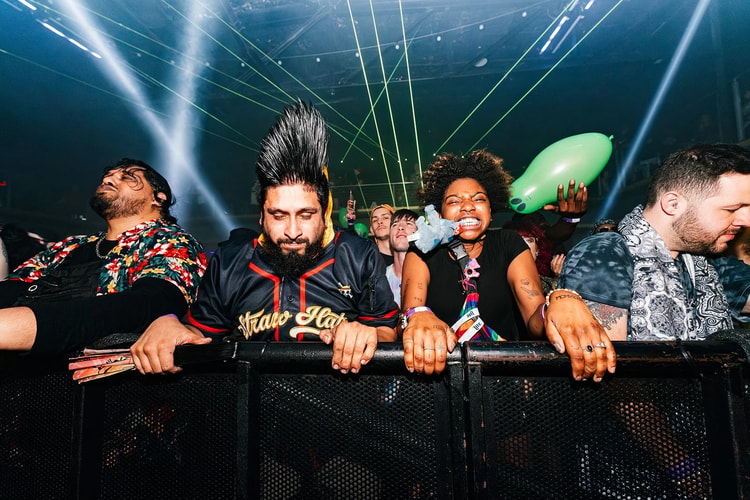 Nightlife crowd shot